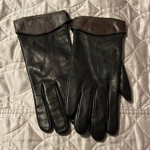 Cole Haan leather gloves